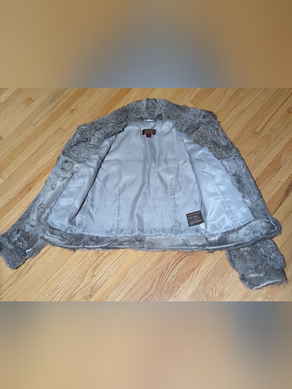 Danier Rabbit Fur Coat - Picture 2 of 9